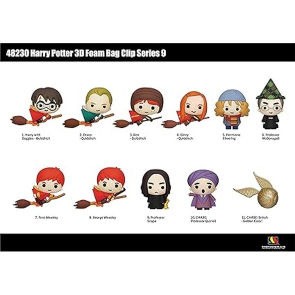 HARRY POTTER Clip de bolsa de espuma 3D Serie 9_2