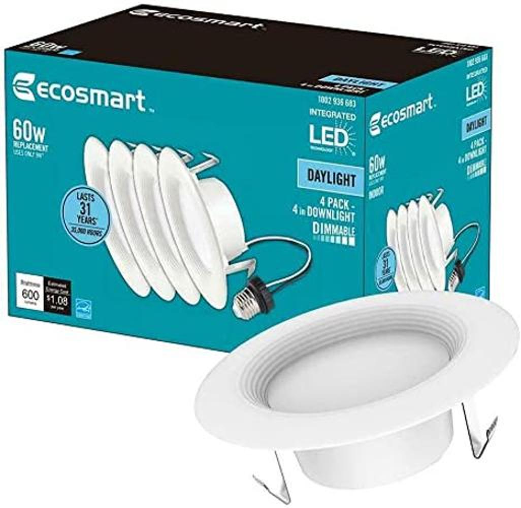 4 pulgadas blanco integrado LED empotrable Trim luz de