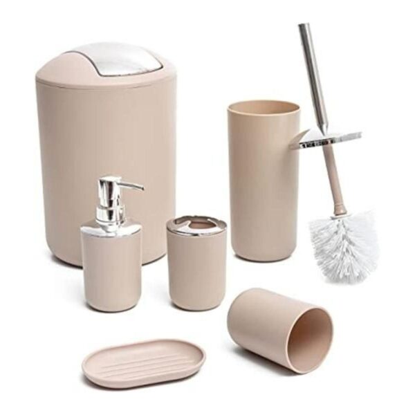 Moss Stone Juego de 6 accesorios de baño juegos de