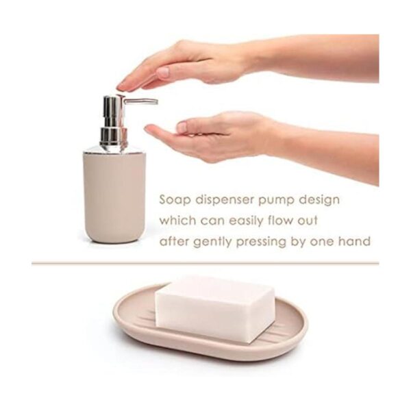 Moss Stone Juego de 6 accesorios de baño juegos de