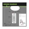 Homewerks 715012 LCD baño temporizador interruptor para