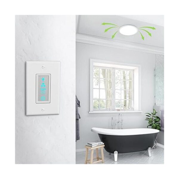 Homewerks 715012 LCD baño temporizador interruptor para