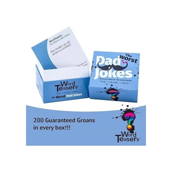 WORD TEASERS Tarjetas de conversación de Worst Dad_2