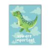 Pósters de dinosaurio para decoración de habitación arte