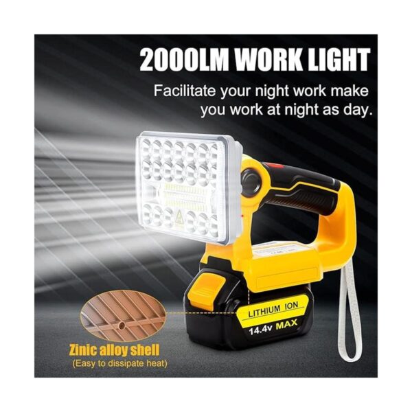 Linterna de 18 W 2000 lúmenes luz de trabajo LED para_2