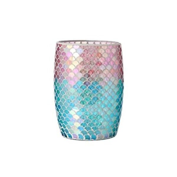 Motifeur Basurero decorativo de cristal para baño_1
