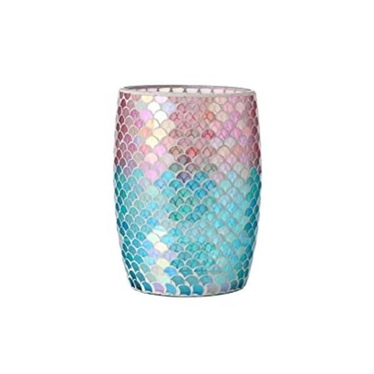 Motifeur Basurero decorativo de cristal para baño