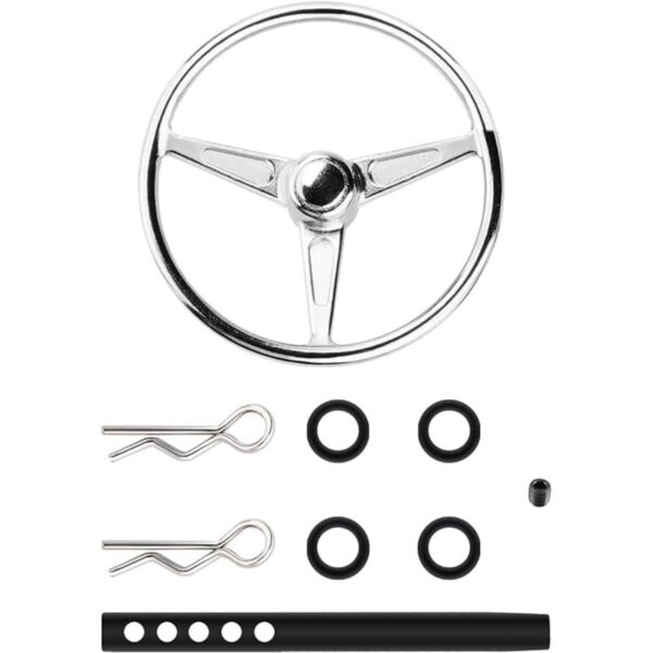 TCRC Volante universal de aluminio a control remoto para_2