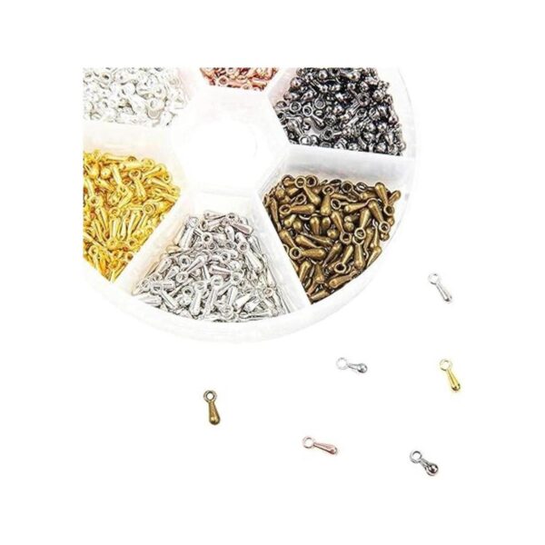 Kitbeads 600 piezas de aleación extensor cadena terminador_4