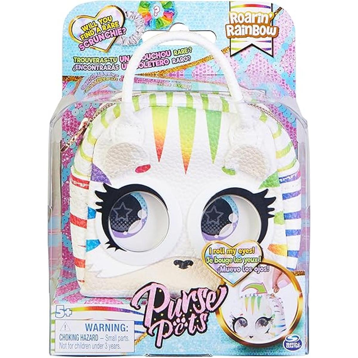 Purse Pets Micros Roarin Rainbow Tiger Bolso pequeño