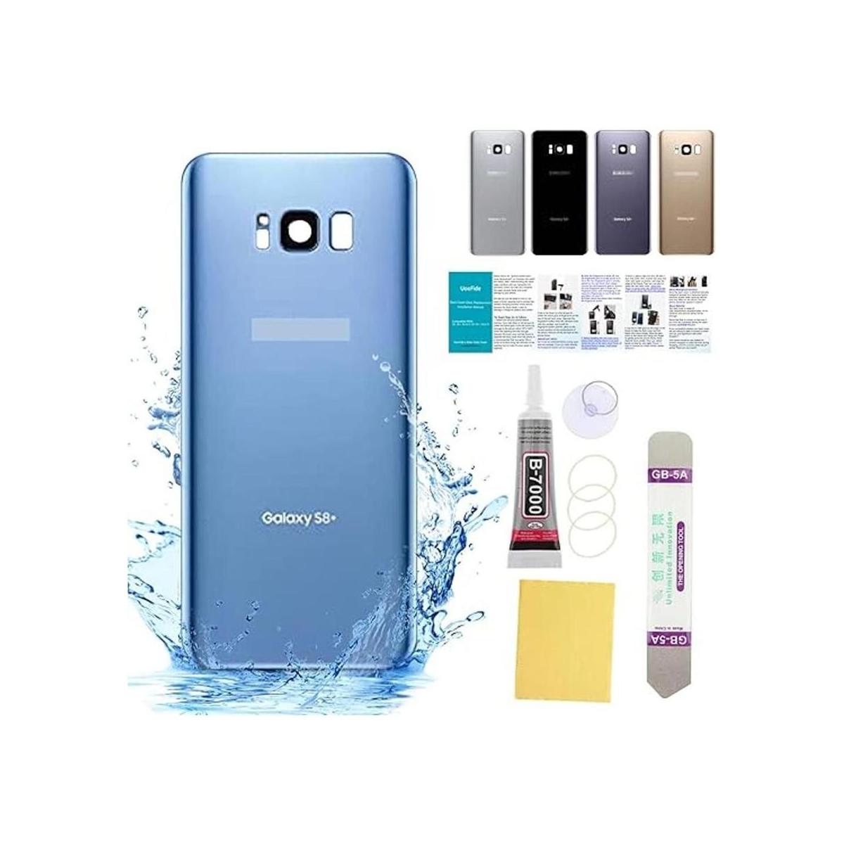 UooFide Compatible con Samsung Galaxy S8 Funda de vidrio