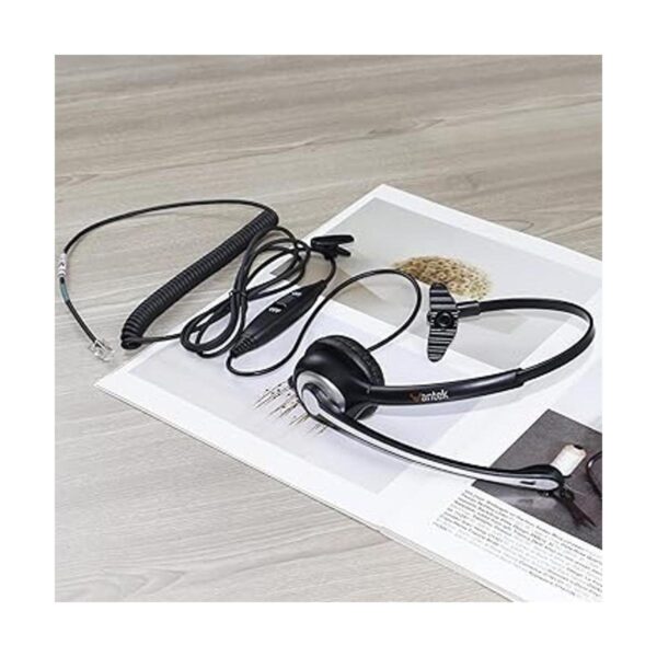 Auriculares de teléfono RJ9 con micrófono con cancelación_6