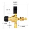 MEANLIN MEASURE Argon Reguladores de CO2 reguladores de_5