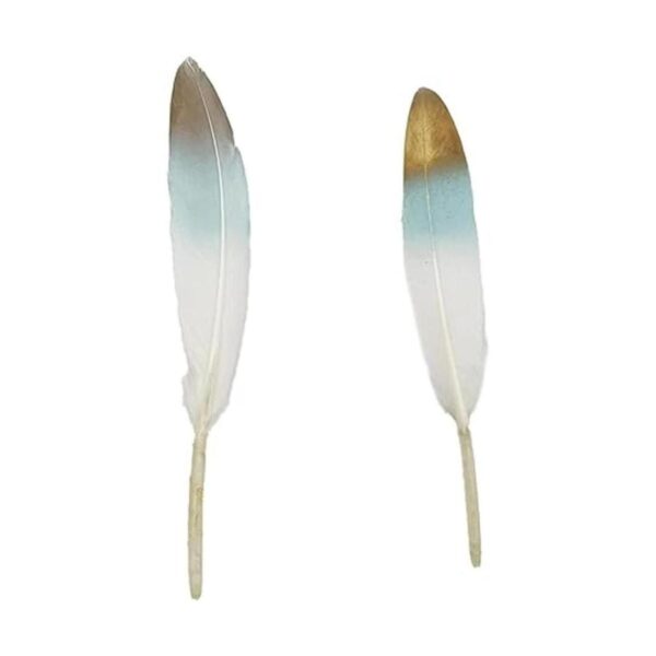 LONDGEN 50 plumas de ganso naturales de 4 a 6 pulgadas