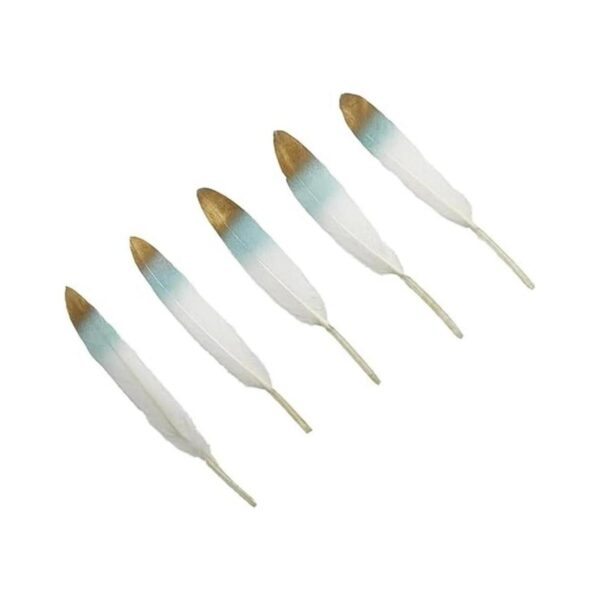 LONDGEN 50 plumas de ganso naturales de 4 a 6 pulgadas