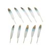 LONDGEN 50 plumas de ganso naturales de 4 a 6 pulgadas