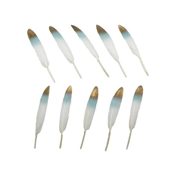 LONDGEN 50 plumas de ganso naturales de 4 a 6 pulgadas