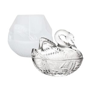 Molde de resina de silicona para almacenamiento de cisne