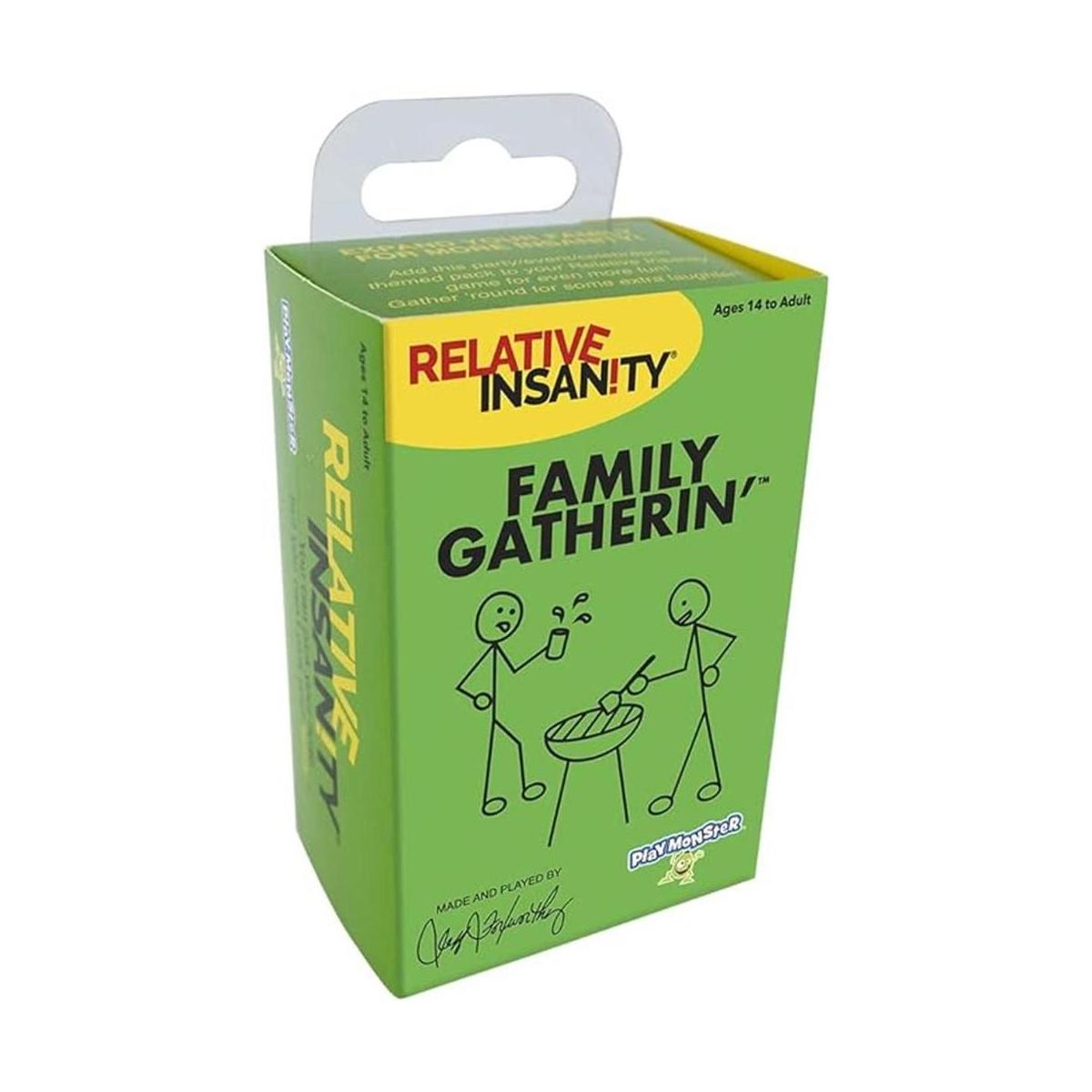 Relative Insanity Family Gatherin Juego de fiesta de