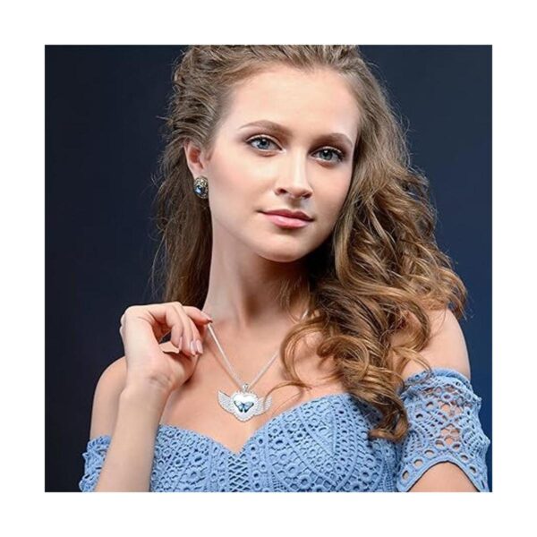 9 piezas de collar en blanco de sublimación con cadena en