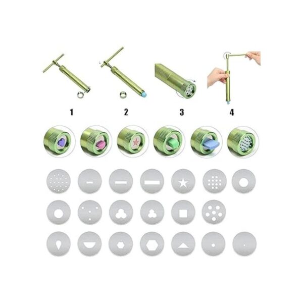Seasonsky Juego de extrusora de arcilla polimérica