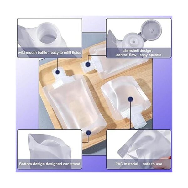 Bolsa de embalaje portátil para maquillaje líquido de