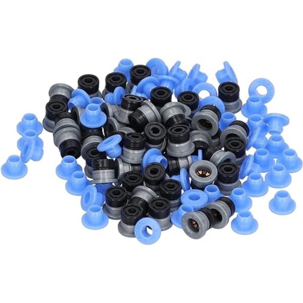 Juego de 50 cabezales de conector de válvula neumática