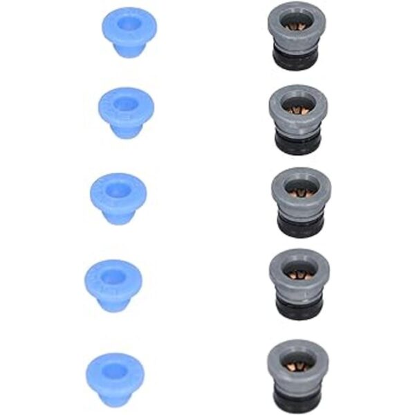 Juego de 50 cabezales de conector de válvula neumática