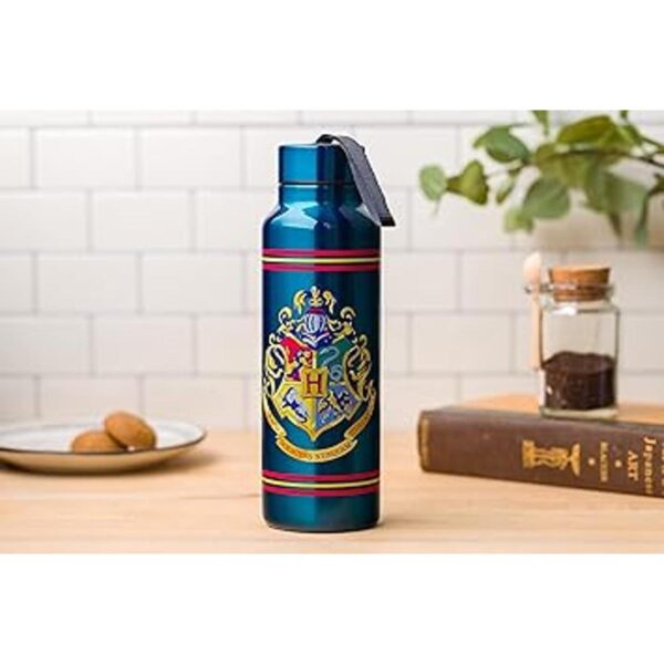 Silver Buffalo Harry Potter Hogwarts Botella de agua de_5
