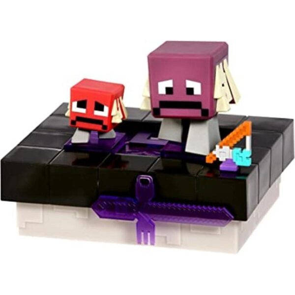 Treasure X Minecraft. Personaje de mina y artesanía y mini_1