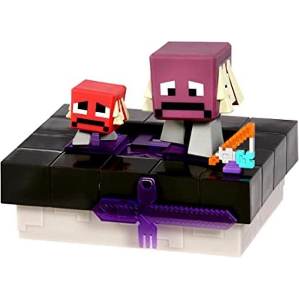 Treasure X Minecraft. Personaje de mina y artesanía y mini