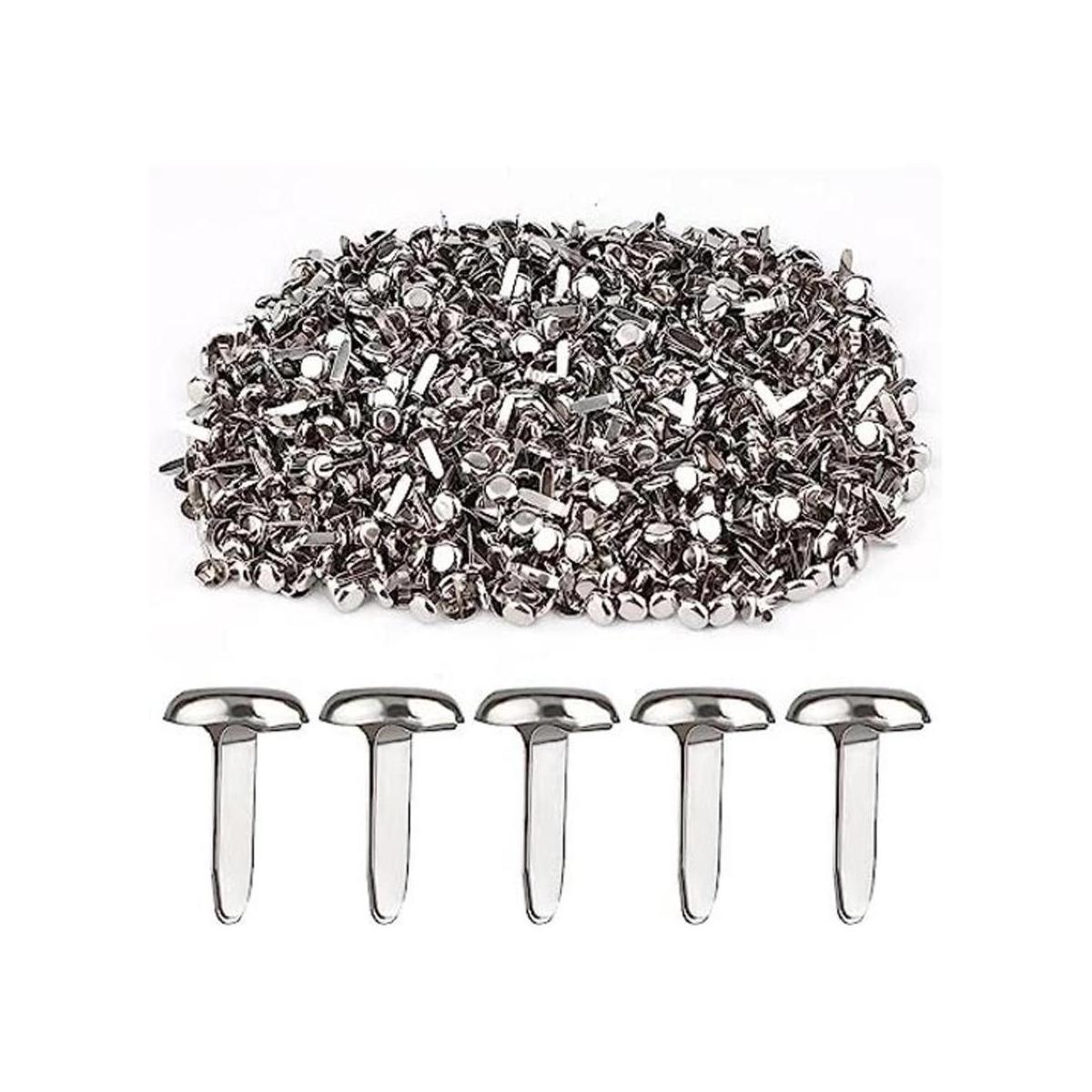 AIEX 600 sujetadores de papel de metal redondos de cobre