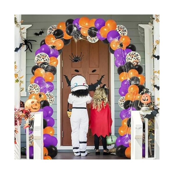 Globos de decoración de Halloween Kit de guirnalda de arco_4