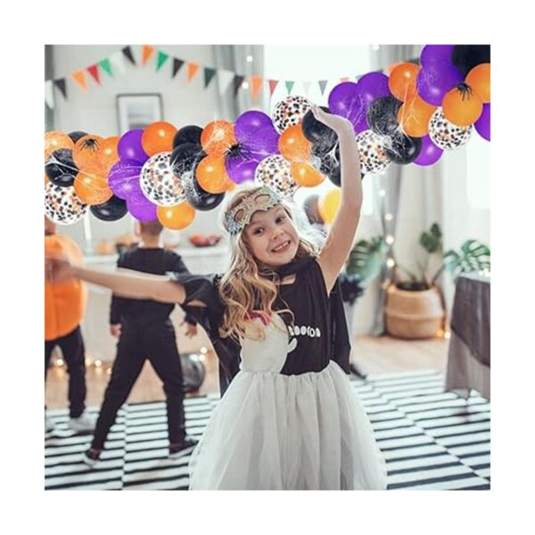 Globos de decoración de Halloween Kit de guirnalda de arco_3