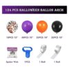 Globos de decoración de Halloween Kit de guirnalda de arco_2