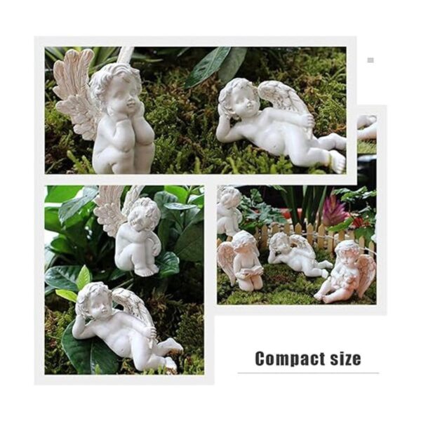 Toyvian Juego de 5 estacas decorativas de resina en