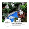 Toyvian Juego de 5 estacas decorativas de resina en