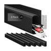 EVEO Organizador de cables con canal en J de 244 cm_1