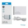 Cargador de pared USB con 5 puertos para múltiples_4