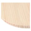 MUKLEI Paquete de 4 placas redondas de madera de 12