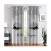 BSPPTI Hello Gorgeous Unicorn Cortinas con estampado de_1