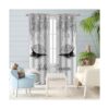 BSPPTI Hello Gorgeous Unicorn Cortinas con estampado de_5