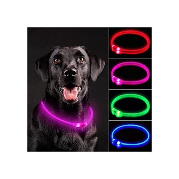 NOVKIN Collar LED para perro collares de perro con luz_1