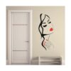 Calcomanía de pared para salón de belleza manicura salón