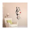 Calcomanía de pared para salón de belleza manicura salón
