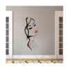 Calcomanía de pared para salón de belleza manicura salón