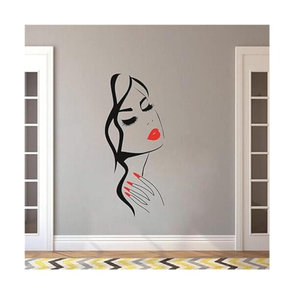 Calcomanía de pared para salón de belleza manicura salón