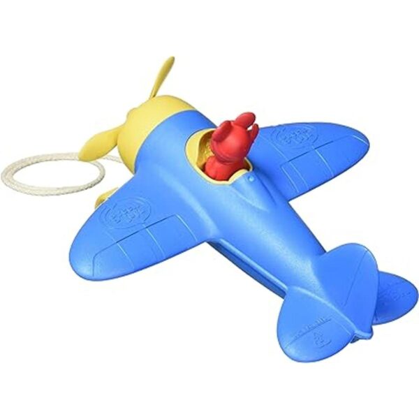 Juguetes verdes Mickey Mouse Avión Pull Toy TG_2