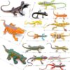 Guaishou Lizards Toys Juego de 15 figuras realistas de_3