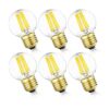 Bombilla E26 Edison regulable G16.5 de 6 W igual a 60 W_1